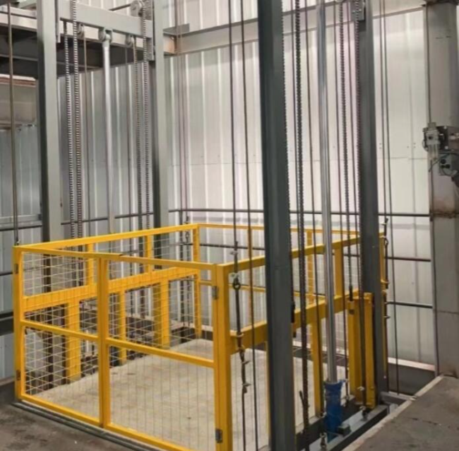 西林导轨式升降机一般加工周期